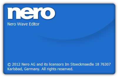 Nero Wave Editor 7